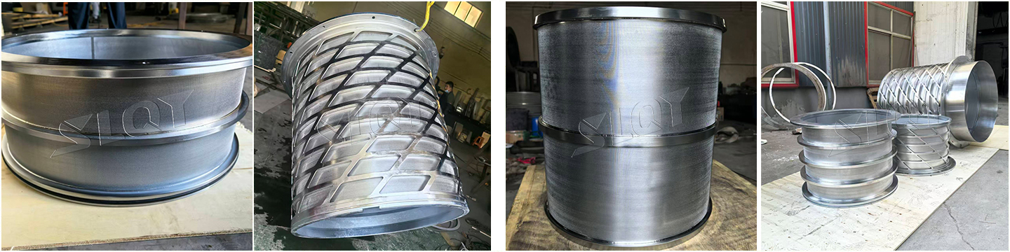 EB Electron Beam Drilled Screen Basket for Andritz Replacement