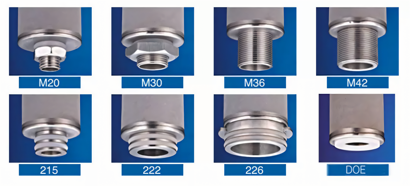 The Titanium Rod Sintered Powder Filter Cartridge