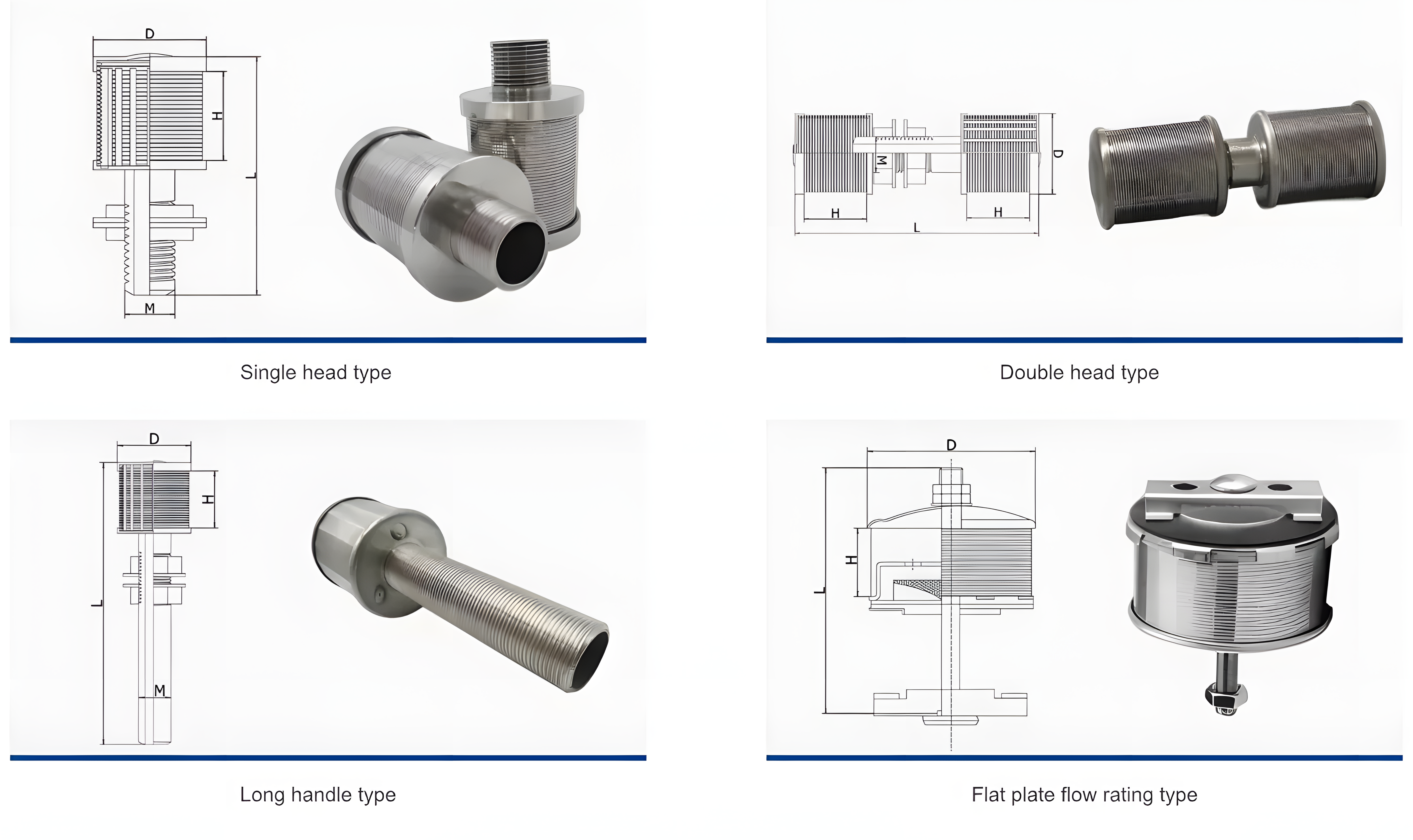 Wedge Wire Filter Nozzle